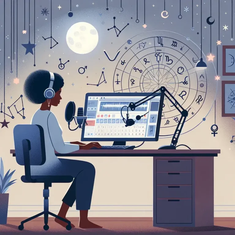 How to Set Up an Astrology Podcast Using Digital Tools